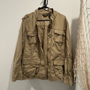 Eddie Bauer Tan Utility Jacket Size XXL